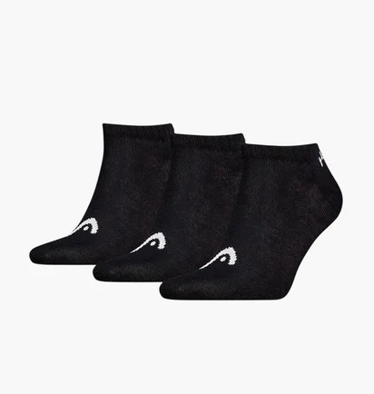 Шкарпетки чоловічі HEAD Elements All Sports Sneaker Black (3 пари) 701229011-001