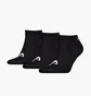 Шкарпетки чоловічі HEAD Elements All Sports Sneaker Black (3 пари) 701229011-001