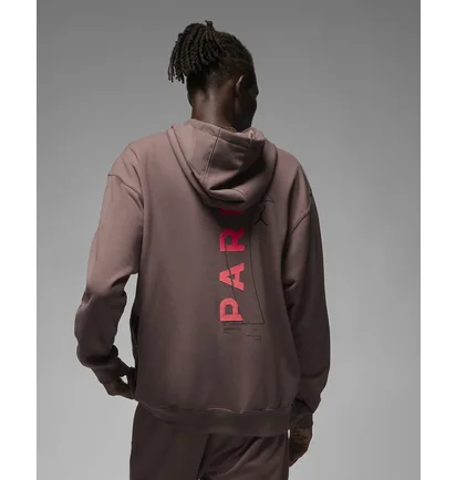 Худи мужское Air Jordan Paris Saint-Germain Pullover Hoodie Brown Dm3096-291