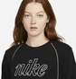 Свитшот женский Nike Sportswear Icon Clash French Terry Top Black Dq6244-010