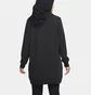 Кофта женская Nike Dri-Fit One Crew-Neck French Terry Tunic Black FJ9567-010