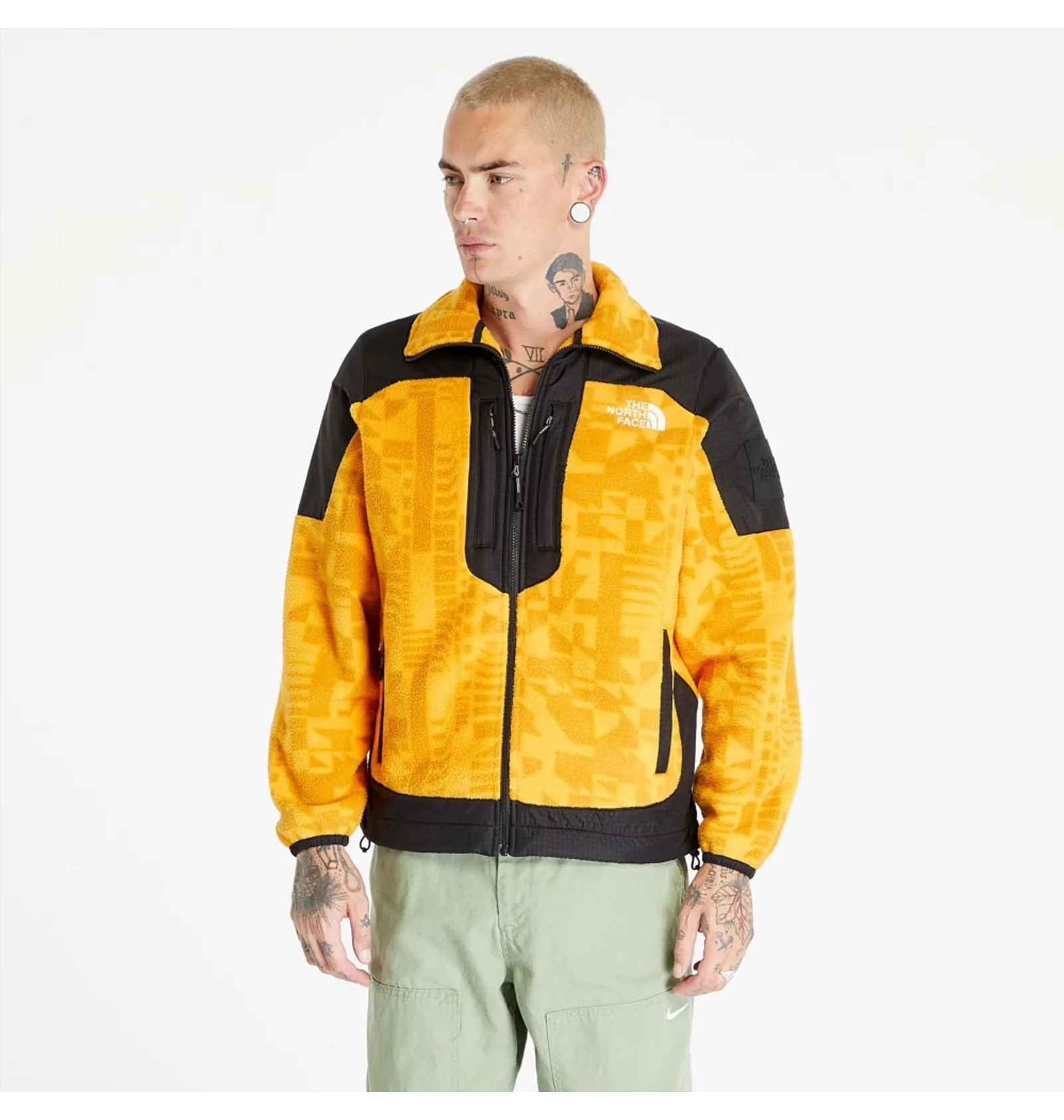 ᐉ Куртка мужская The North Face Fleeski Y2K Jacket Yellow