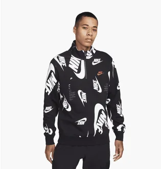 ᐉ Олімпійка чоловіча Nike Half-Zip Club Swoosh Top Black DQ5155