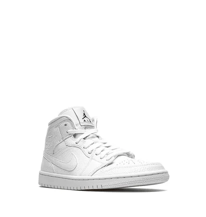 Кросівки жіночі Air Jordan 1 Mid White BQ6472-110