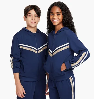 Толстовка дитяча Nike Nsw Club+ Poly Fz Hoodie Blue FZ4906-410