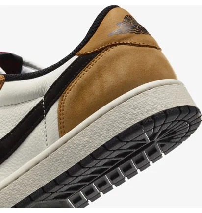 Кросівки чоловічі Air Jordan 1 Low Og White/Yellow CZ0790-107