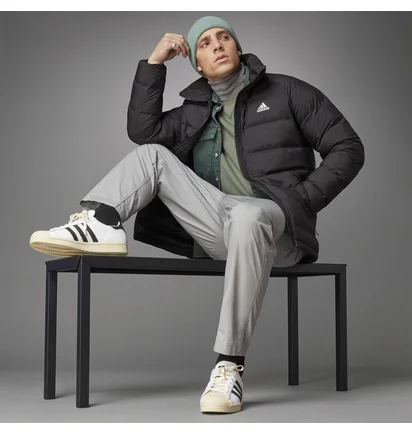 Куртка чоловіча Adidas Helionic Mid-Length Down Jacket Black FT2528