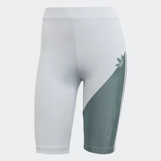 Шорти жіночі Adidas Adicolor Sliced Trefoil Short Tights White GN2799