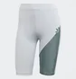 Шорты женские Adidas Adicolor Sliced Trefoil Short Tights White GN2799