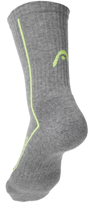 Носки мужские HEAD All Sports Performance Crew White/Grey (2 пары) 701229020-004