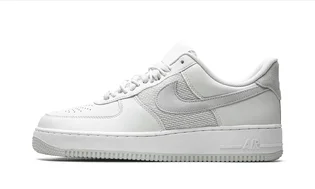 Кросівки чоловічі Nike Air Force 1 Low White/Grey DX5590-100