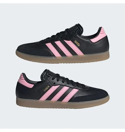 Кроссовки мужские Adidas Samba Inter Miami Cf Indoor Boots Black IH8157
