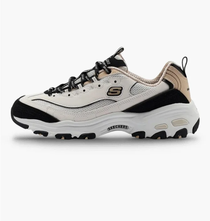 Кроссовки женские Skechers DLites Retro Rewind Beige 150536-NTBK