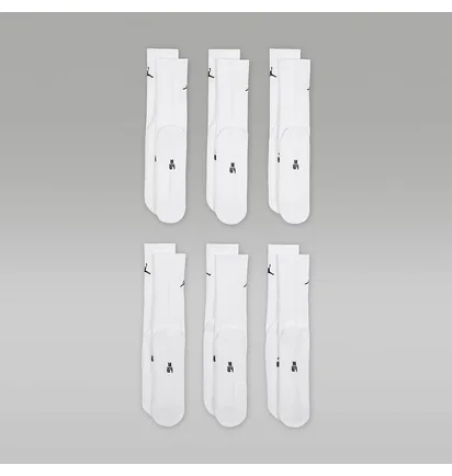 Шкарпетки Air Jordan Ed Cush Ply (6 пар) White HV6228-100