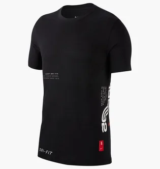 Футболка мужская Nike Dri-Fit Kyrie MenS Basketball T-Shirt Black CD0927-010