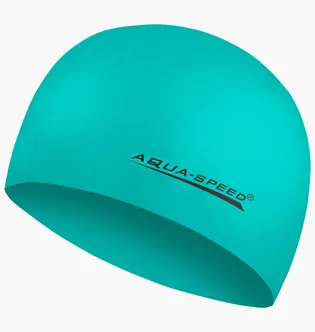 Шапочка для плавания Aqua speed Mega Turquoise 100-12