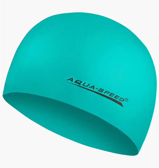 Шапочка для плавання Aqua speed Mega Turquoise 100-12