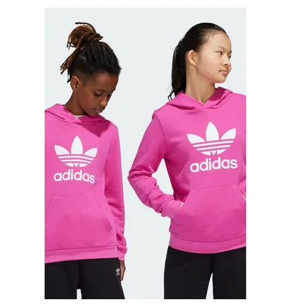 Худі дитяче Adidas Originals Trefoil Pink IY7444