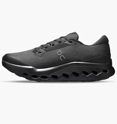 Кросівки чоловічі On Cloudsurfer Trail 2 Waterproof Black 3MF30241043