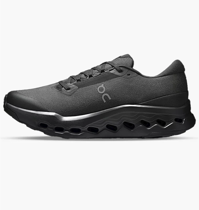 Кросівки чоловічі On Cloudsurfer Trail 2 Waterproof Black 3MF30241043