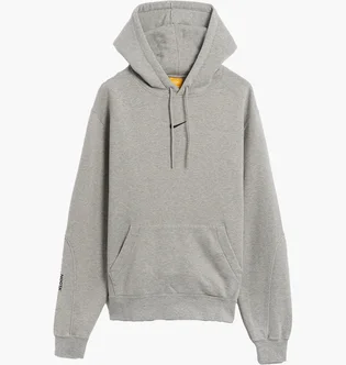 Худи мужское Nike X Drake Nocta Nrg Fleece Hoodie Grey FN7659-063