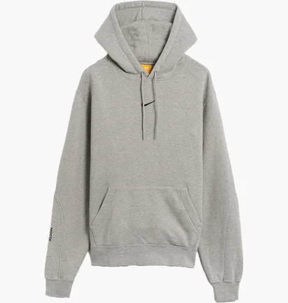 Худи мужское Nike X Drake Nocta Nrg Fleece Hoodie Grey FN7659-063