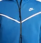 Толстовка мужская Nike Ech Fleece Windrunner Hoodie Full Zip Light Blue Cu4489-407
