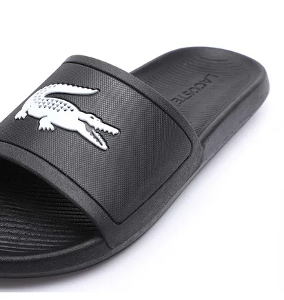 Тапочки мужские Lacoste Croco Black 7-37CMA0018312