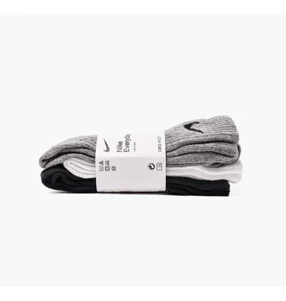 Шкарпетки унісекс Nike U Everyday Ltwt Crew (3 пари, неутеплені) Multi SX7676-964