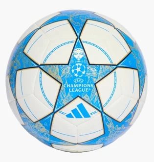 Футбольний м'яч Nike Ucl Training 25/26 League Stage White/Blue JP1534