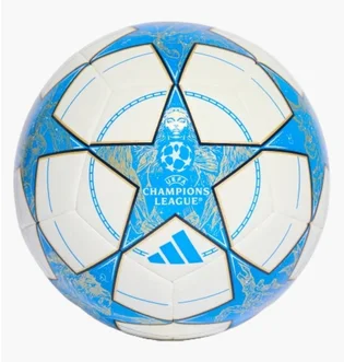 Футбольний м'яч Nike Ucl Training 25/26 League Stage White/Blue JP1534