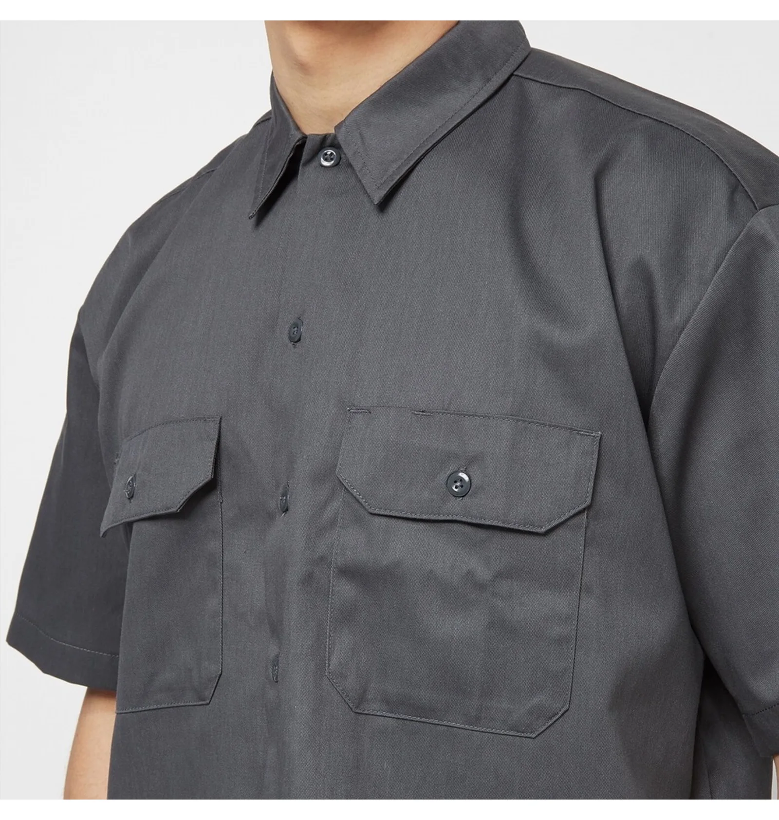 ᐉ Сорочка чоловіча Dickies Work Shirt Short Sleeve Rec Grey