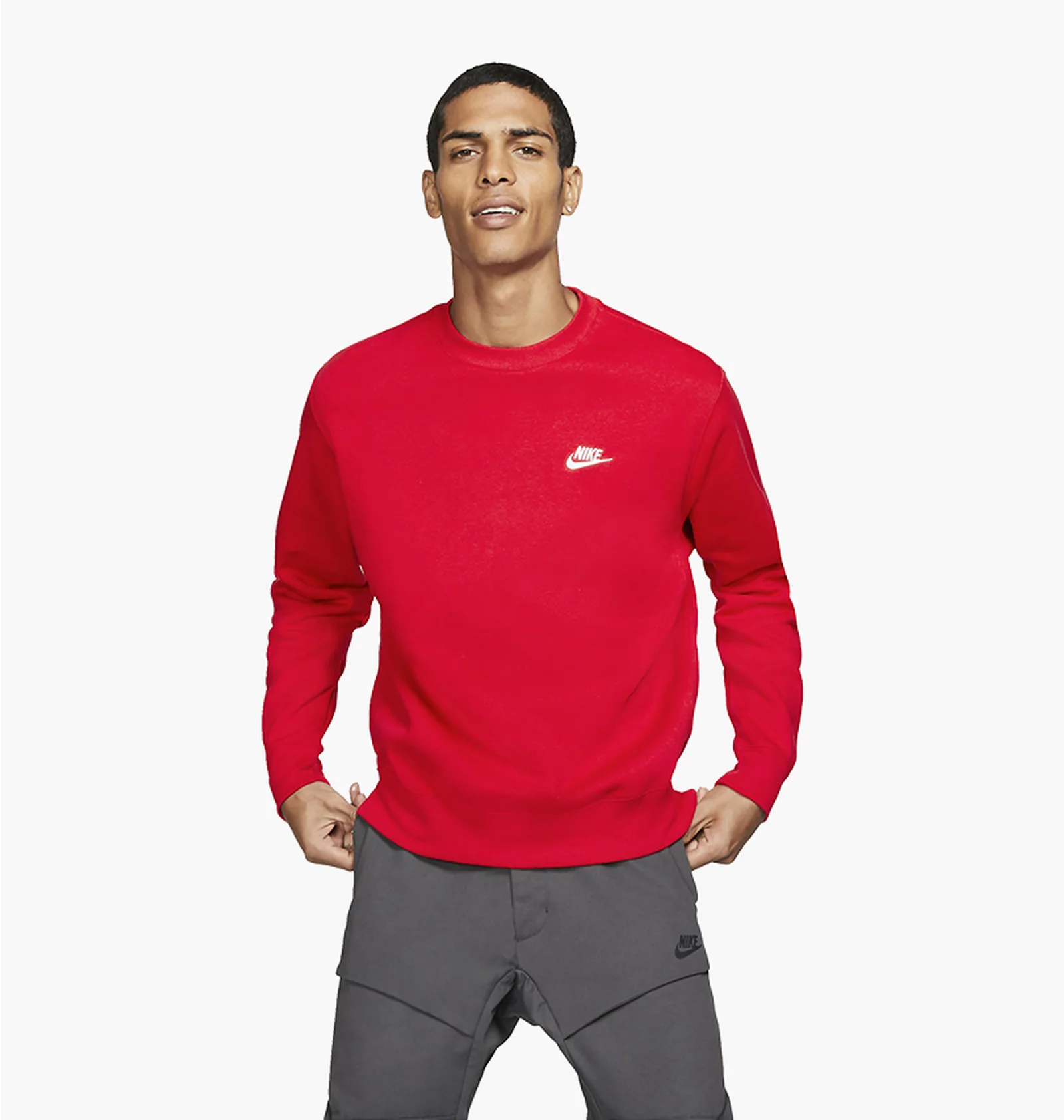 ᐉ Свитшот мужской Nike Sportswear Club Fleece Red BV2662-657