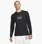 Лонгслив мужской Air Jordan Sport Dna Graphic Long-Sleeve T-Shirt Black Dh8976-010