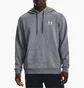 Худи мужское Under Armour Hooded Sweatshirt Ua Essential Fleece Hoodie-Gry Grey 1373880-012