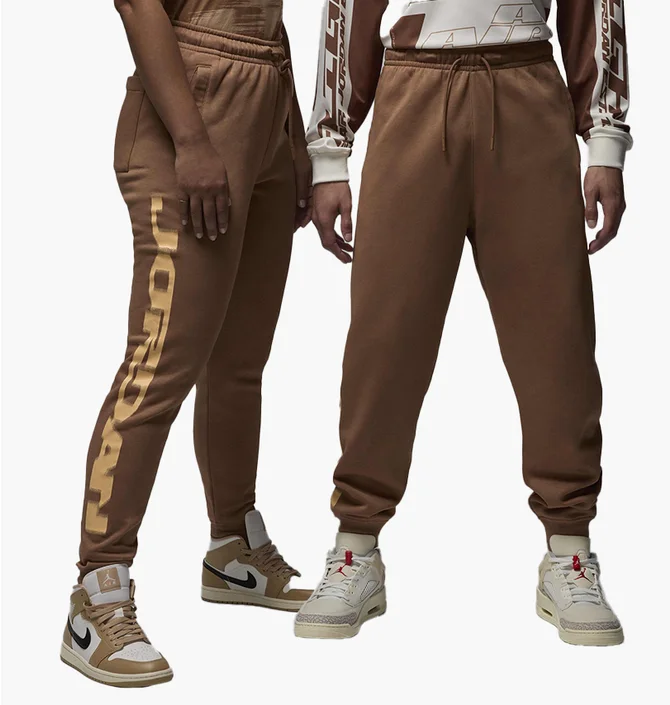 Штаны мужские Air Jordan M Mvp Hbr Flc Brown FV7229-223