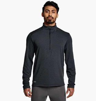 Кофта мужская Saucony Triumph 3D 1/2 Zip Grey SAM800357-DKH