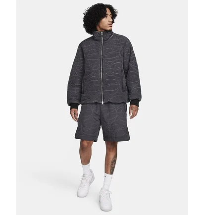 Куртка чоловіча Nike Woven Full-Zip Basketball Jacket Black FB7101-010