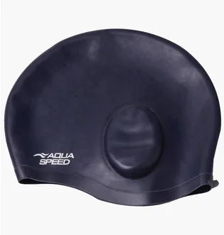 Шапочка для плавания Aqua speed Ear Cap Comfort 9895 Black 289-22