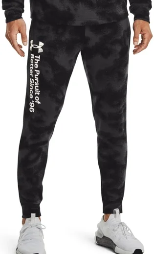 Штаны мужские Under Armour Pants Ua Rival Terry Novelty Jgr-Blk Black 1377593-001