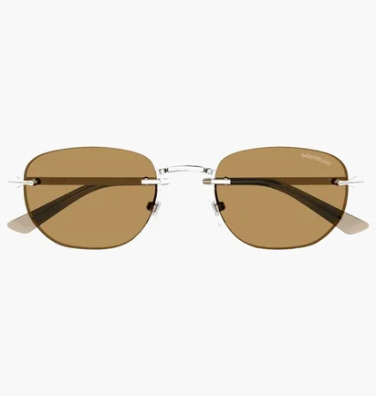 Сонцезахисні окуляри MONT BLANC Brown/Metallic MB0303S-003-53