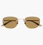 Сонцезахисні окуляри MONT BLANC Brown/Metallic MB0303S-003-53