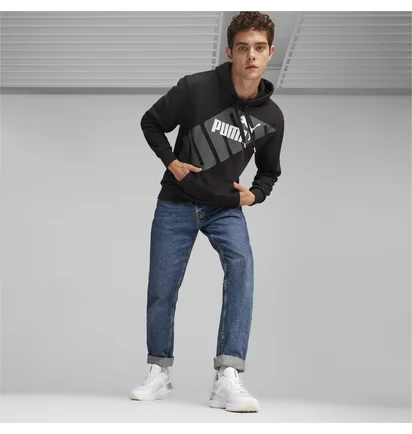Худи мужское Puma Power Graphic Hoodie Black 678963-01