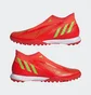 Сороконіжки унісекс Adidas Predator Edge.3 Laceless Turf Soccer Shoes Red Gv8533