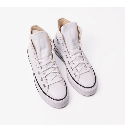 Кеды женские Converse Taylor All Star Lift Hi White 560846C