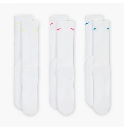 Носки Nike Everyday Plus Cushioned Crew White (3 пары) SX6888-938