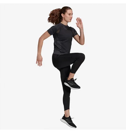 Футболка жіноча Adidas Primeknit T-Shirt Black GK3754