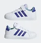 Кроссовки детские Adidas Grand Court Elastic Lace And Top Strap Sportswear White HP8915