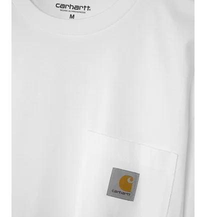 Футболка чоловіча Carhartt Pocket T-Shirt White I030434-02XX