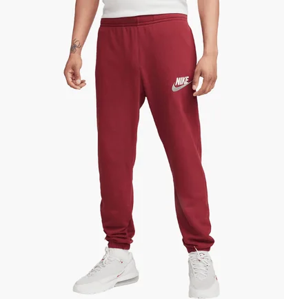 Штани чоловічі Nike Club Fleece+ French Terry Sweatpants Bordo FB7687-677
